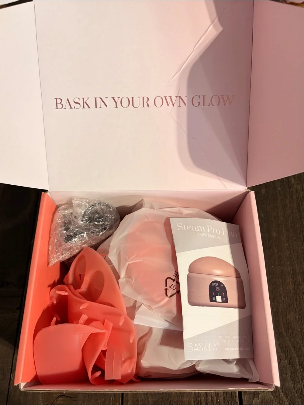 BNIB Bask Steam Pro Duo Gel Polish Removal Kit